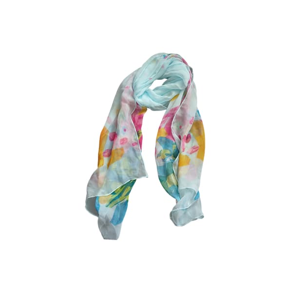 (사은품) 하늘빛 보석 스카프 