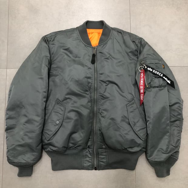 알파인더스트리 ma-1 마원 항공자켓 항공점퍼 M