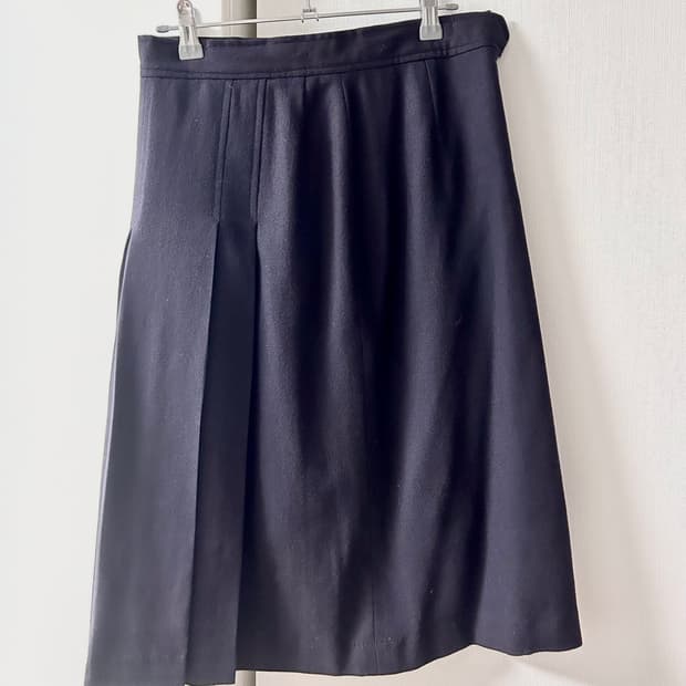 foruseoul 일본 빈티지 언발란스 미디 롱 스커트