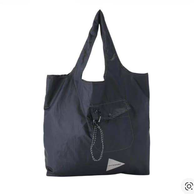 (새상품) 앤드원더 그로서리 백 블랙