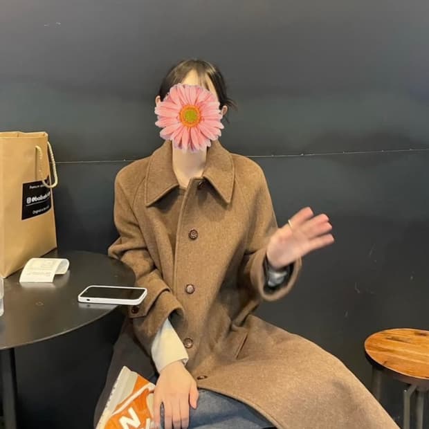 블랭크룸 우먼 엘리코트 브라운