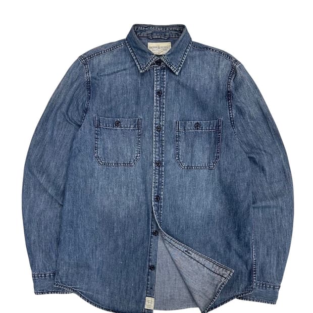 데님앤서플라이 샴브레이 셔츠 (M) 