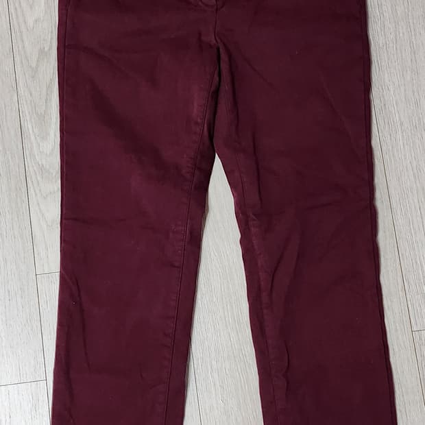 LIST 여성 버건디 바지
