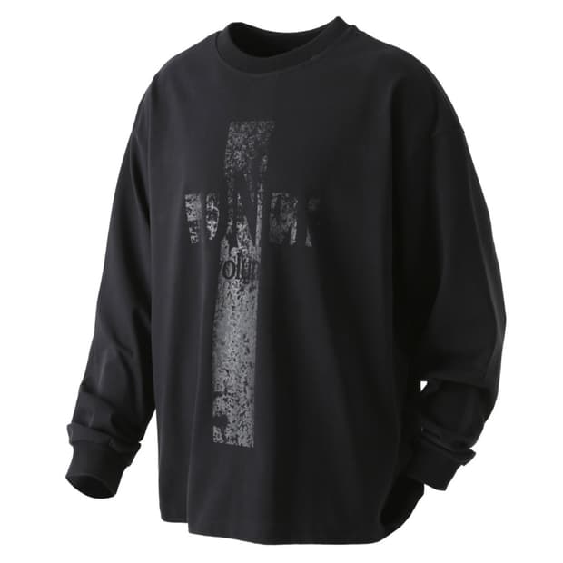 로어링라드 크로스 롱슬리브 블랙 M