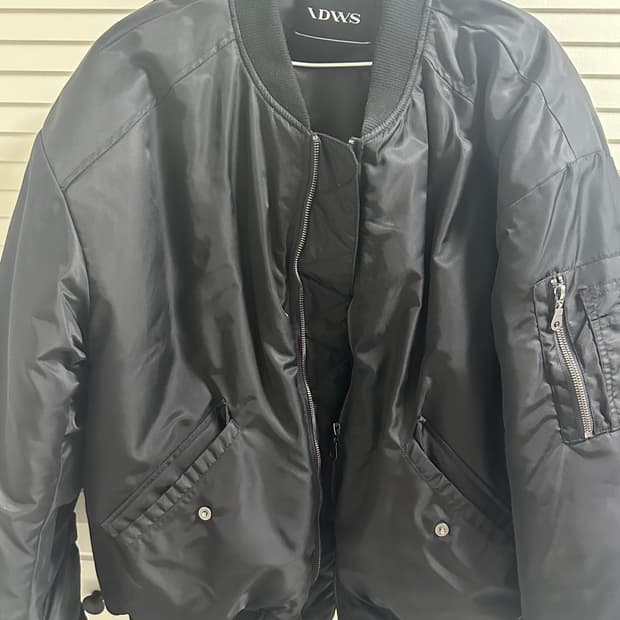 Plane Shirring Ma-1 Black