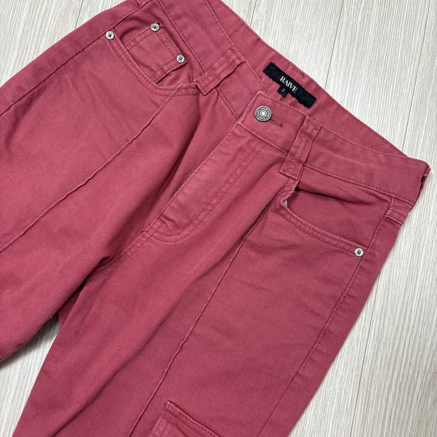 Raive 레이브 pink 카고 팬츠 2size