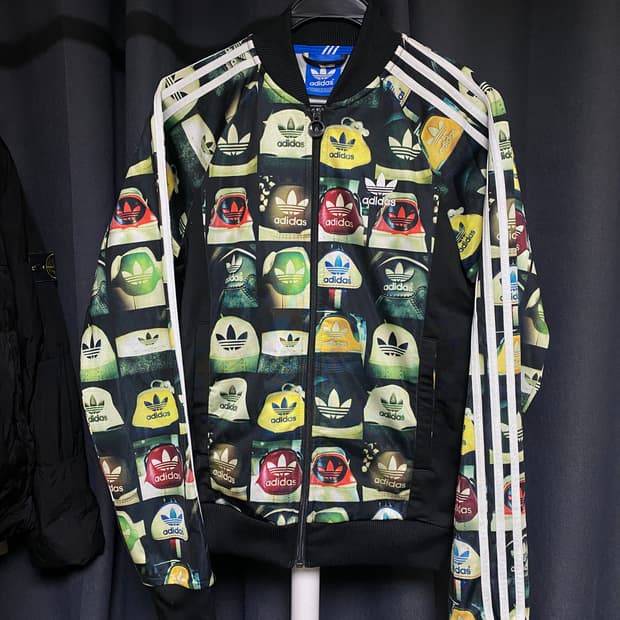 아디다스 AOP 트랙탑 져지 85