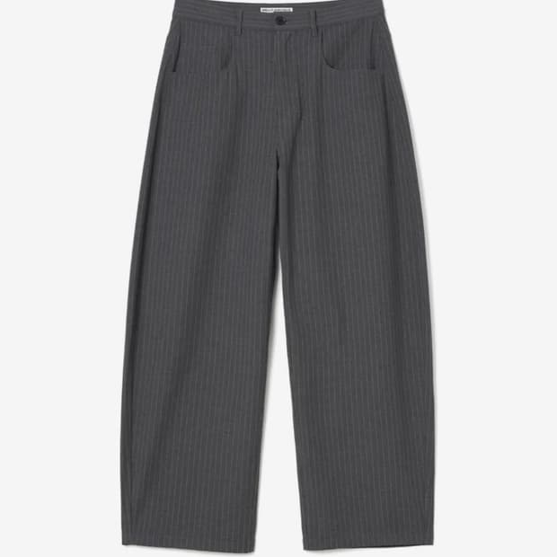 밀로아카이브 리플렉트 스트라이프 팬츠 차콜 xl