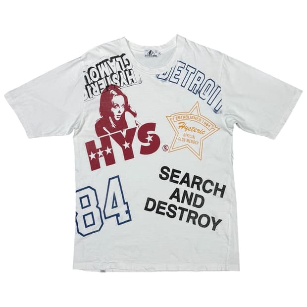 히스테릭 글래머 아이코닉 그래픽 반팔 티셔츠