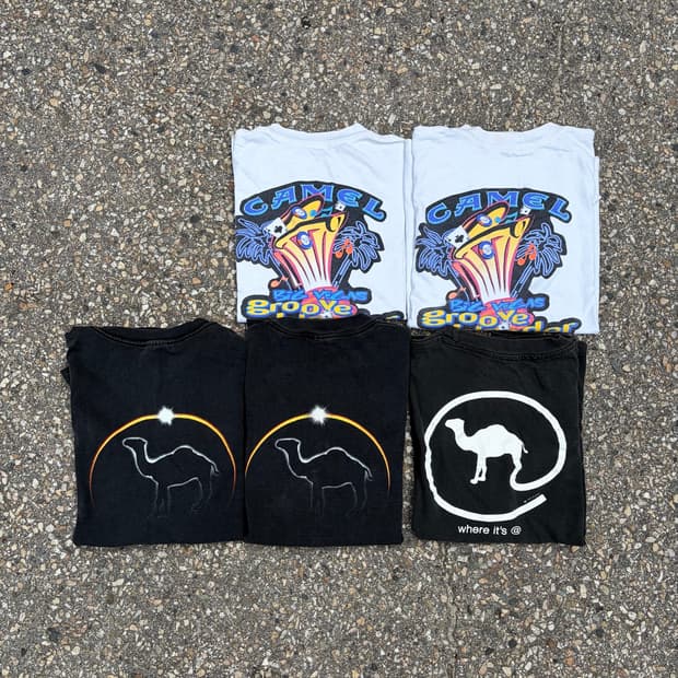 90s camel 카멜 프로모 티셔츠 XL