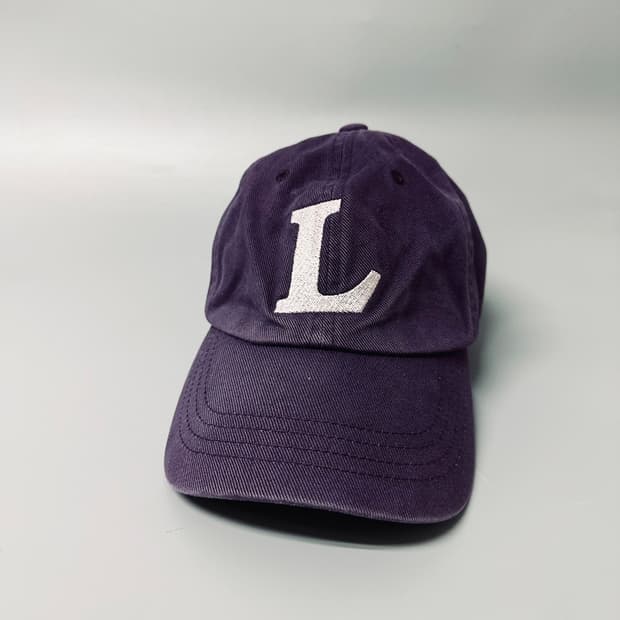 라코스테 LACOSTE  L 로고 자수 코듀로이 볼캡 야구모자