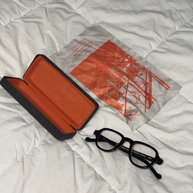 오르오르 블랙 지디 안경 급처