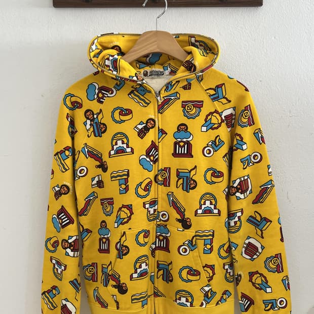 베이프 마일로 후드집업