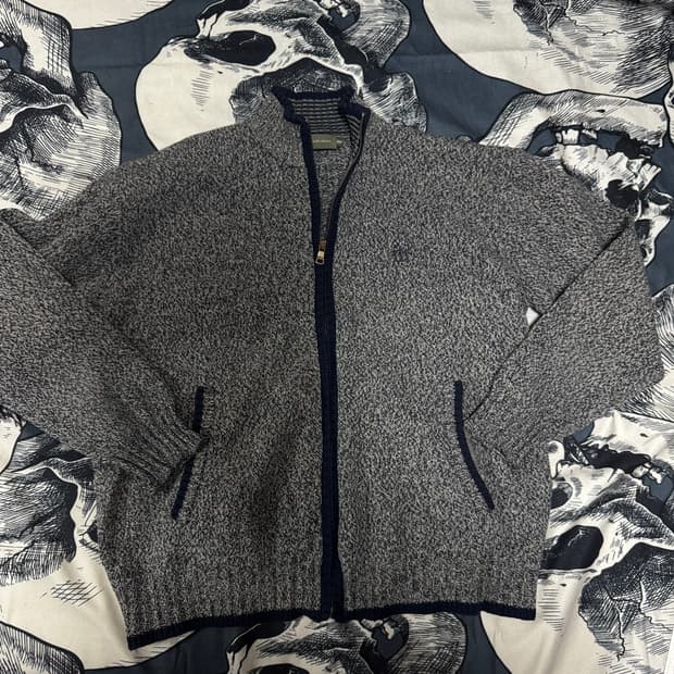 헨리코튼 울100 니트집업 105사이즈 