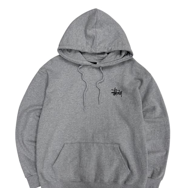 스투시 후드 그레이 (L) 
