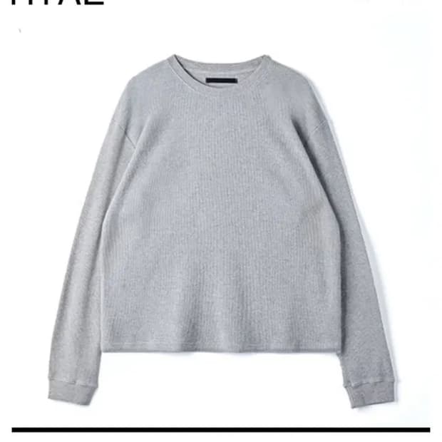 htae 써멀 와플 롱슬리브