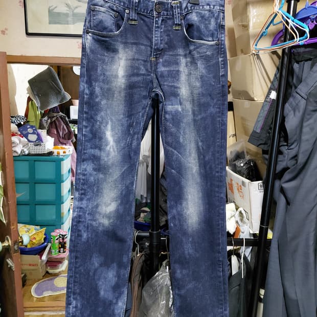 [리바이스]PCL16B 워싱 데님 청바지 32사이즈 