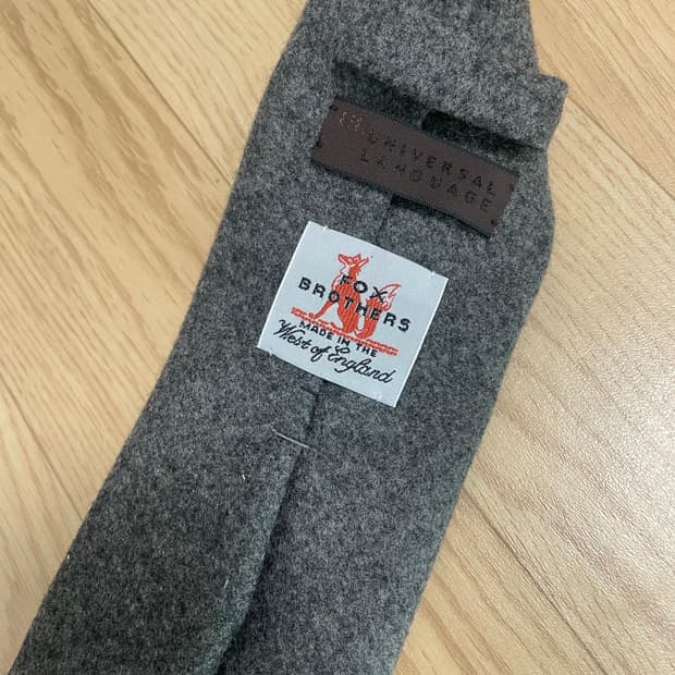 Fox Brothers Wool tie