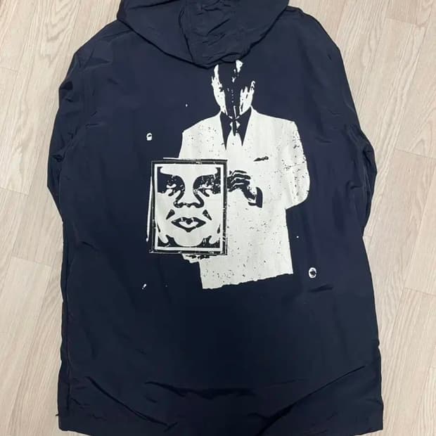 오베이 후드 코치자켓