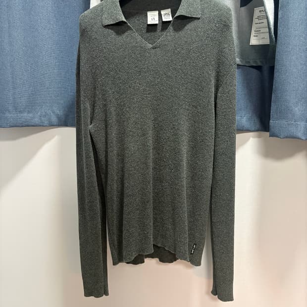 아르마니 익스체인지 카라 니트