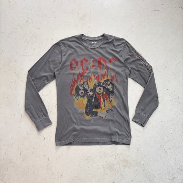 AC/DC 오피셜 빈티지 롱슬리브 M