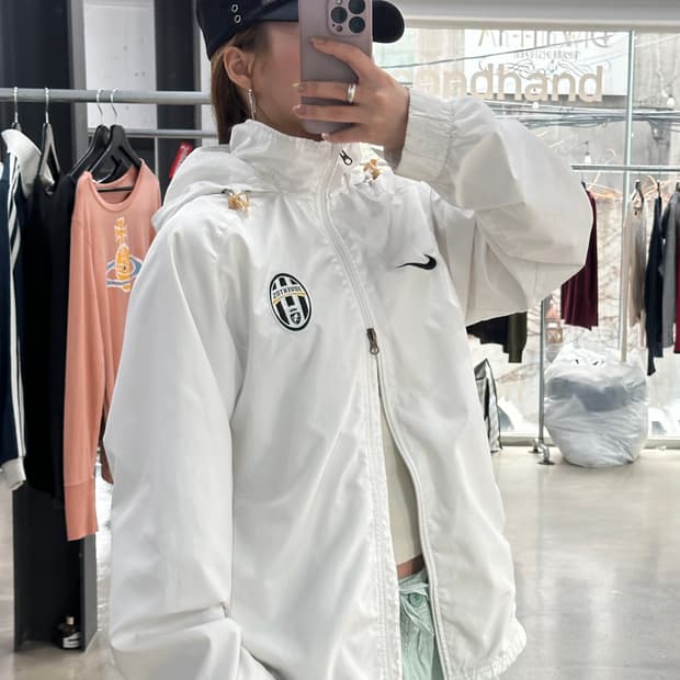 나이키 00s 유벤투스 윈드브레이커 투웨이자켓 