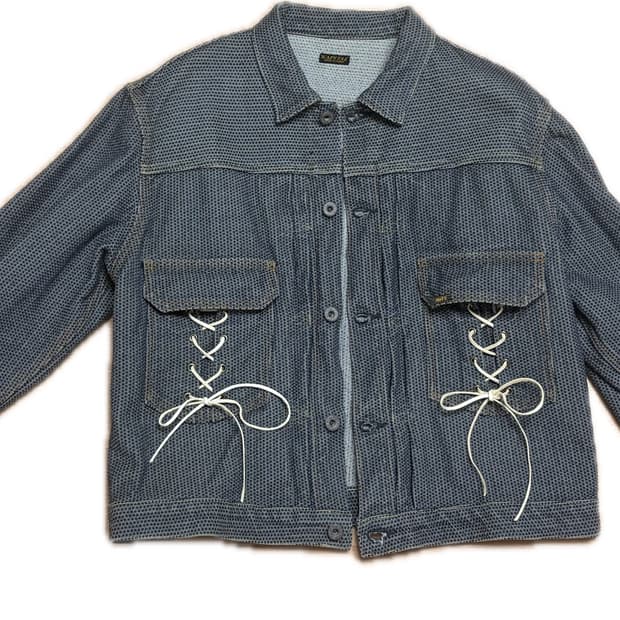 캐피탈 센츄리 데님 자켓 no.7s 리본 레이스 버전 판매