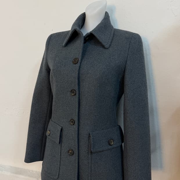 셀린느 울 캐시미어 싱글 자켓 