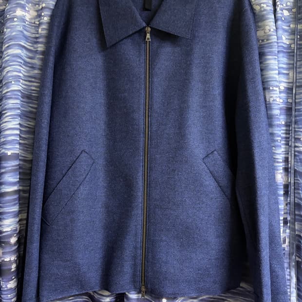 [52] 해리스 워프 런던 버진 울 골프 자켓 블루