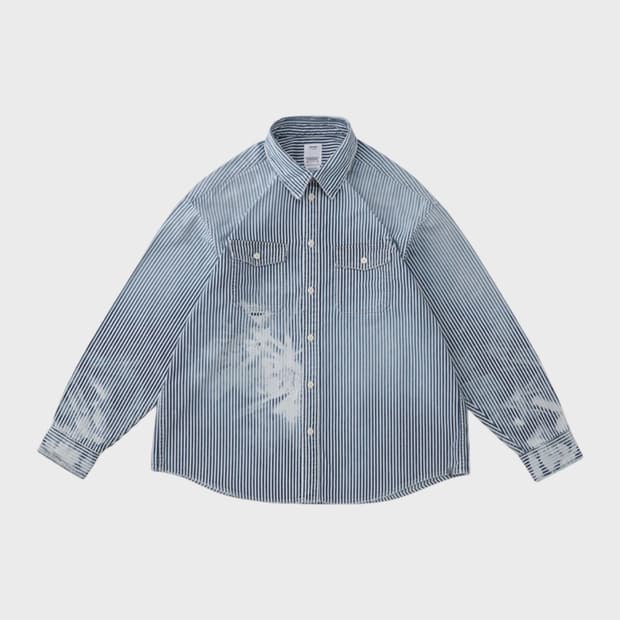 22ss LUMBER L/S HICKORY CRASH