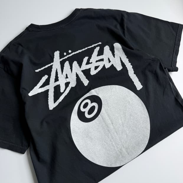 Stussy 스투시 8볼 피그먼트 다이드 반팔티셔츠