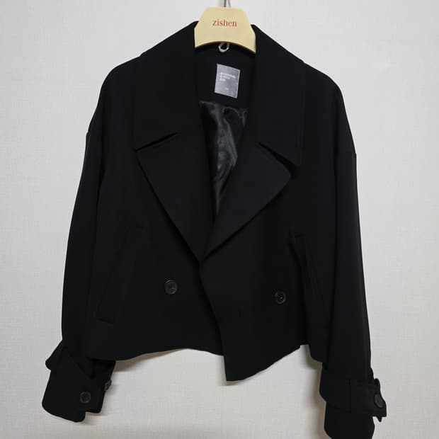 8세컨즈 바바리형 자켓