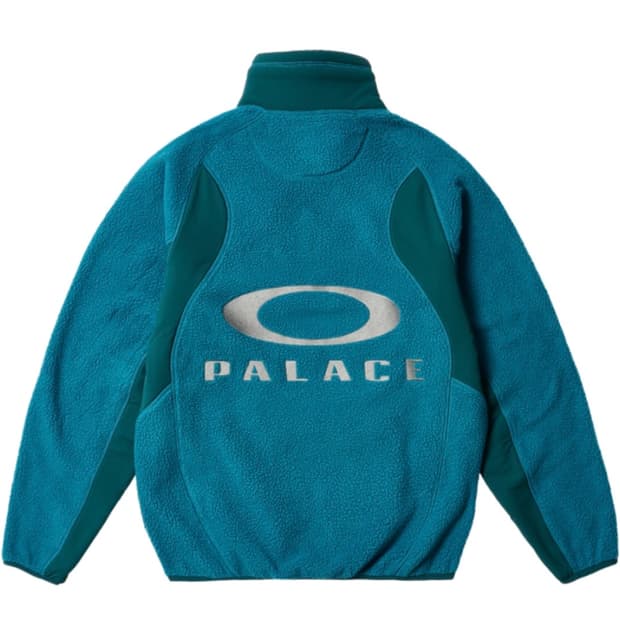 [XL] 24FW 팔라스 X 오클리 플리스 페트롤