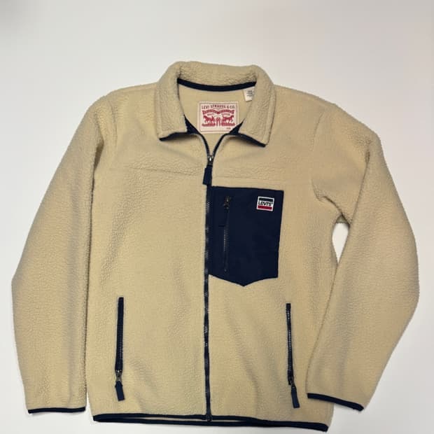 리바이스 원 포켓 뽀글이 플리스 자켓 (남녀공용)