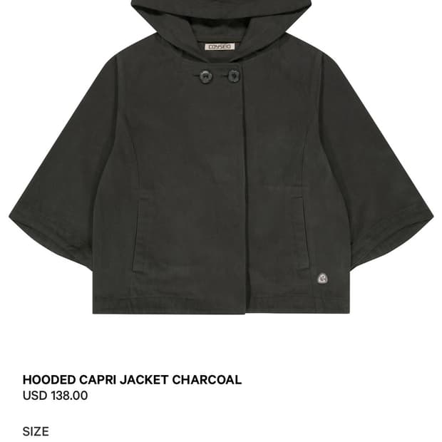 [색상 교환] 코이세이오 hoodie capri jacket 차콜>블랙