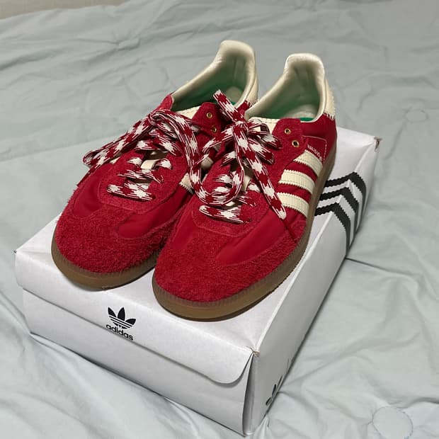 아디다스 웨일즈보너 삼바 컬리지에이트 오렌지