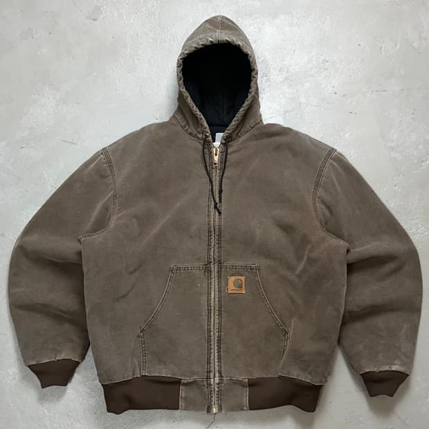 00's OG 칼하트 J68 CHT 액티브 자켓 칼하트 후드 자켓