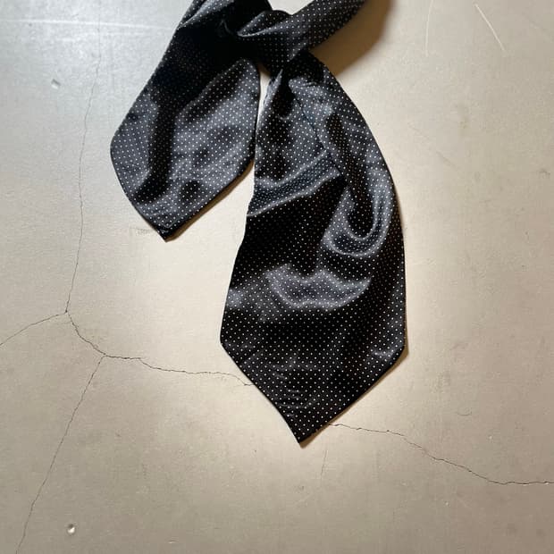 Vintage Polka Dot Long Scarf