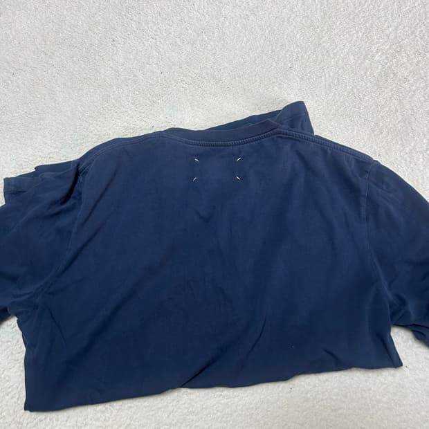 maison margiela 16ss navy t-shirt