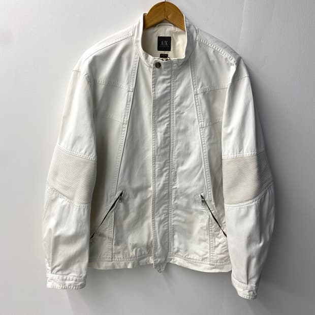 [XL] Armani Exchange 아르마니 익스체인지 바이커자켓