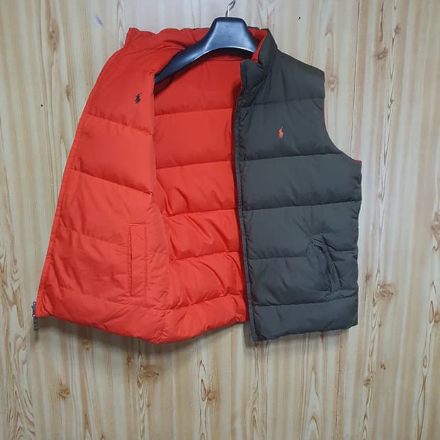 폴로 키즈 양면 패딩 조끼 xl 18-20세용