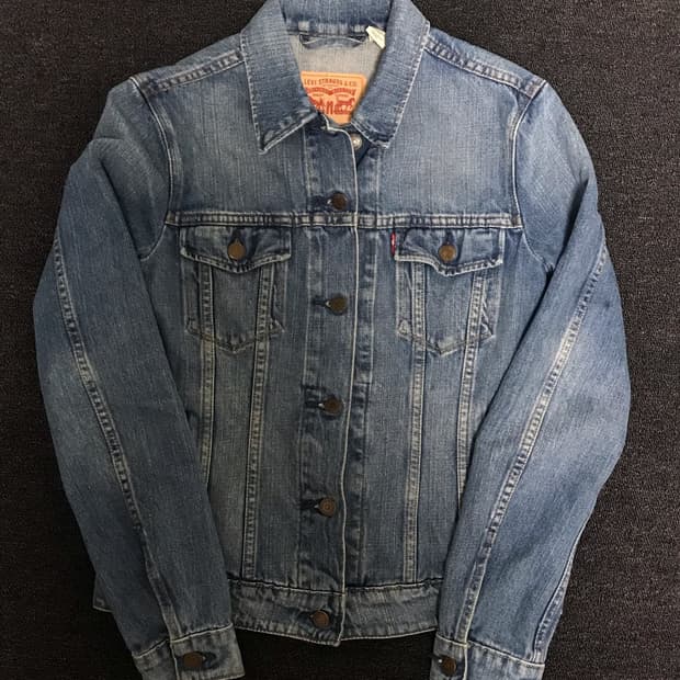리바이스 데님 자켓 트러터 청자켓 