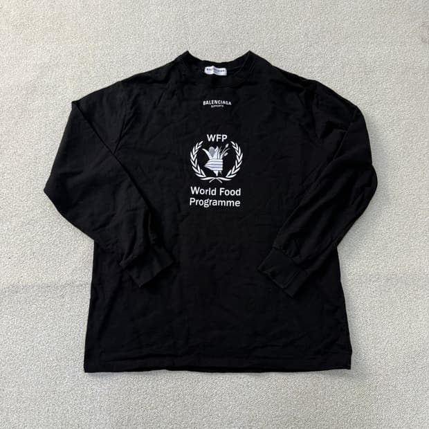 실측확인 고급 블랙 긴팔티 0203T