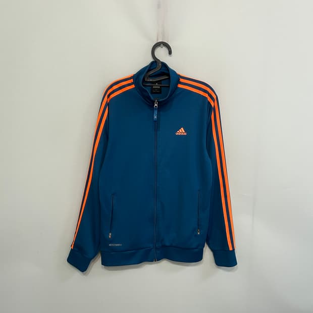 아디다스 청록 트랙탑 져지 100