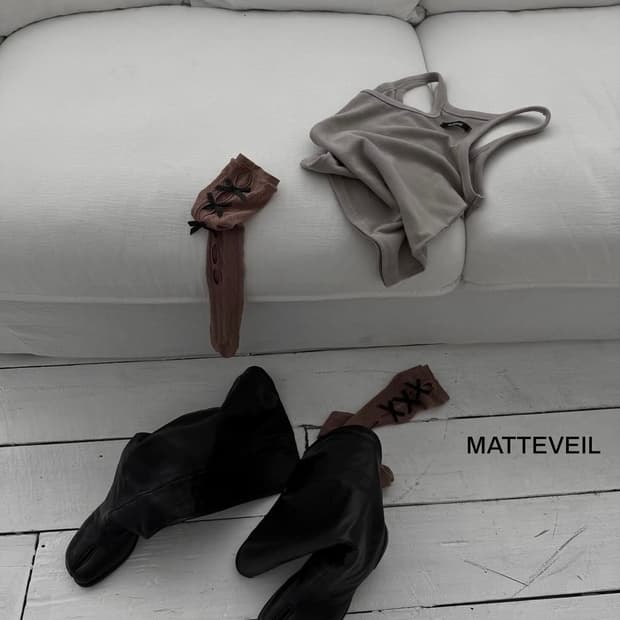 새상품) mattveil 메트베일 나시 브라운