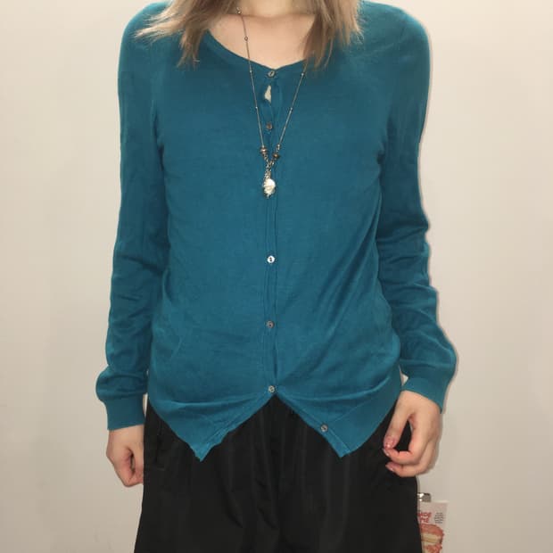 Jpn vintage earth mint cardigan