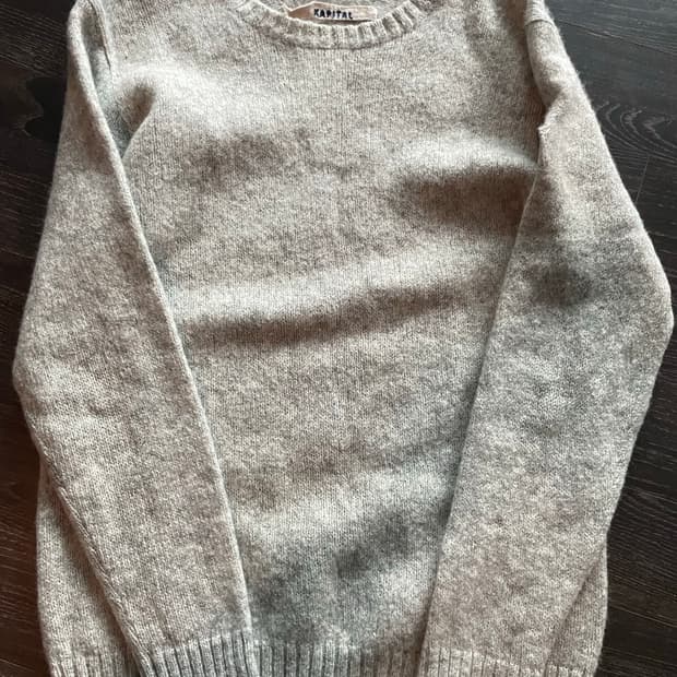 캐피탈 모헤어 니트