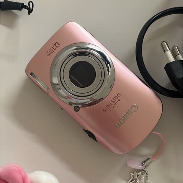 캐논 익서스 110 IS 핑크 미노이 카메라