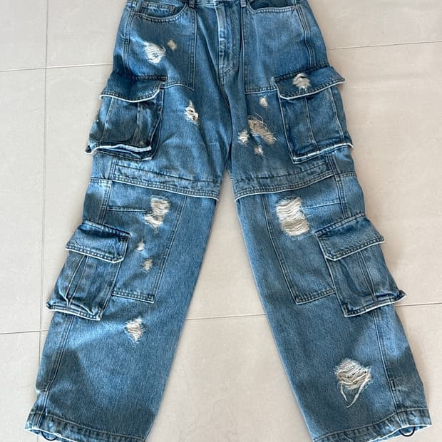 [44 size] 준지 컬렉션 데님 팬츠