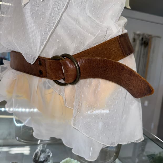 leather easy belt